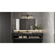 Spade LED 29.75 inch Matte Black Bath Light Wall Light, Extra Large