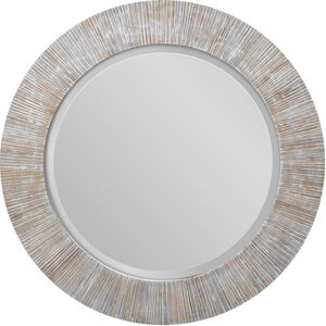 Repose 36 X 1 inch Whitewashed Natural Bamboo Mirror