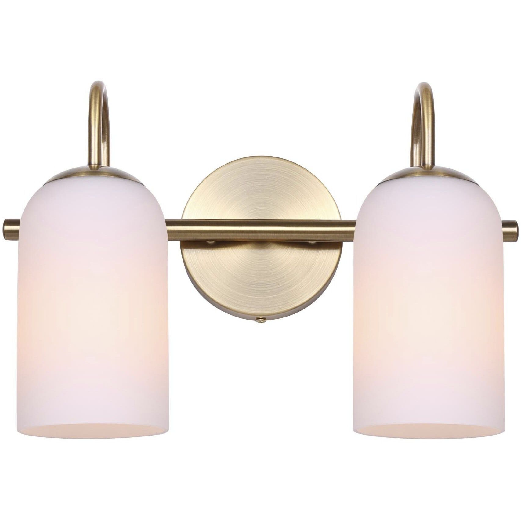 Novalee 2 Light 14.5 inch Gold Vanity Light Wall Light