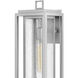 Coastal Elements Republic LED 20 inch Satin Nickel Outdoor Wall Mount Lantern, Estate Series