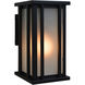 Glencoe 1 Light 11 inch Slate Outdoor Wall Mount in Almond Mica