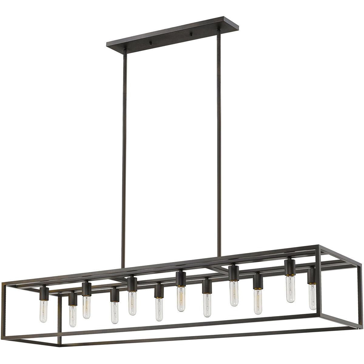 Cobar 12 Light 60 inch Oil-Rubbed Bronze Island Pendant Ceiling Light