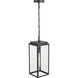Alpharetta 1 Light 7.5 inch Powder Coated Black Outdoor Hanging Lantern