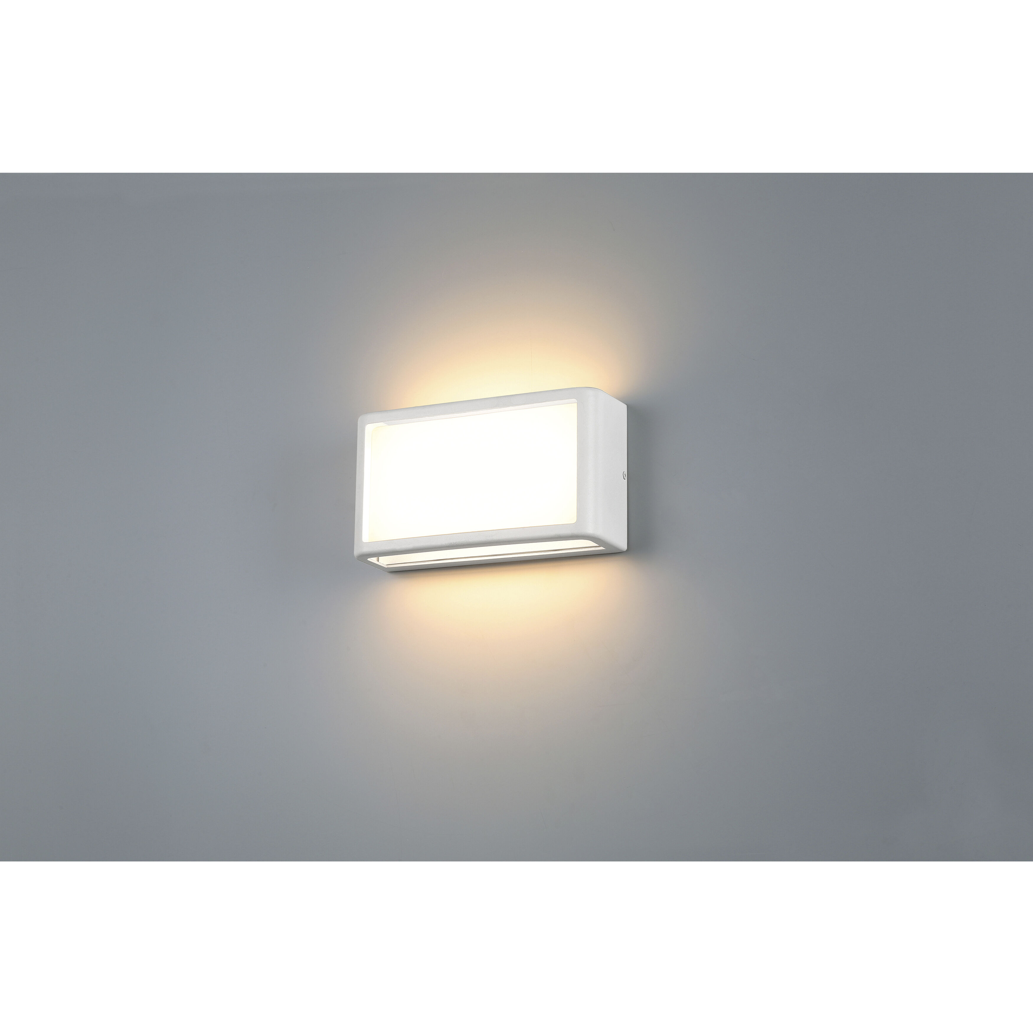Malibu LED 5 inch White Outdoor Wall Sconce