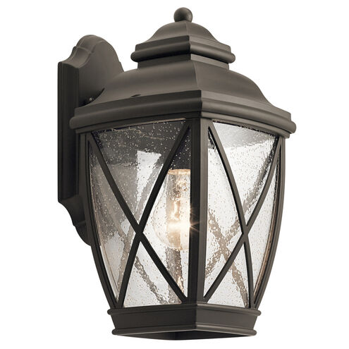 Tangier 1 Light 14 inch Olde Bronze Outdoor Wall, Medium