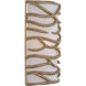 Branch Reality 2 Light 11 inch Textured Ashen Gold Wall Sconce Wall Light