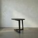 Cantilever 22 X 20 inch Charcoal Black Accent Table