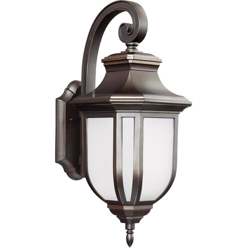 Childress 1 Light 21.25 inch Antique Bronze Outdoor Wall Lantern, Large