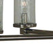 Lexi 5 Light 24 inch Brass Nickel Dining Chandelier Ceiling Light in Brushed Nickel