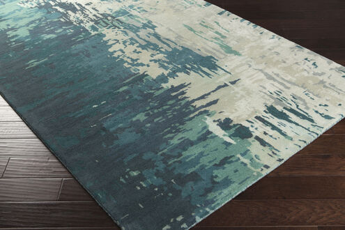 Utica 108 X 72 inch Blue Rug, Rectangle