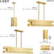 Varick 1 Light 7 inch Satin Brass Mini Pendant Ceiling Light