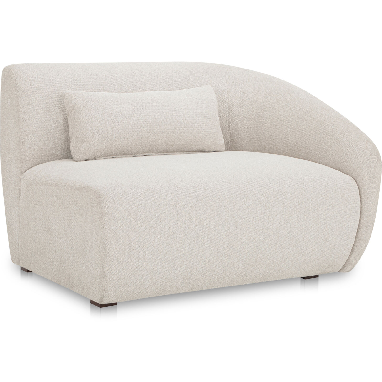 Amelia White Sofa, Right