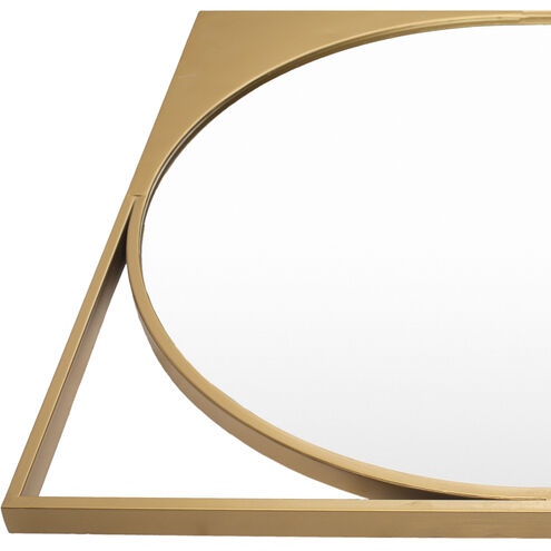 Bauhaus 36 X 26 inch Light Grey Mirror, Rectangle