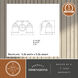 Toledo LED 14.75 inch Satin Nickel Bathroom Light Wall Light