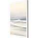 Waterside Collection Lacquered White Wood Shadow Box Style Framed Art