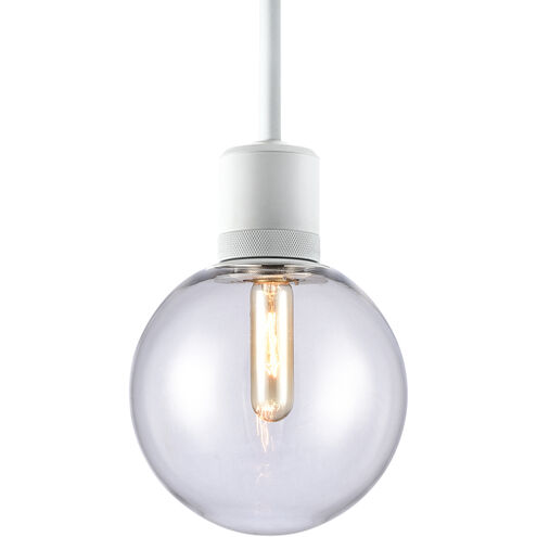 Zigrina 1 Light 7.88 inch Matte White Pendant Ceiling Light