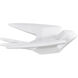 July White Glossy Statue, Set of 3