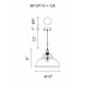 Vogel 1 Light 15 inch Antique Copper Down Pendant Ceiling Light