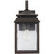 Sutter Creek 1 Light 15 inch Oiled Bronze Outdoor Wall Lantern