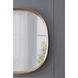 Wayne 42.1 X 41.3 inch Brown Wall Mirror