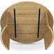 Penny 39 X 39 inch Natural Coffee Table, Large