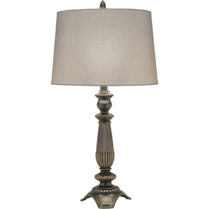 Ellie 29 inch Silver Table Lamp Portable Light