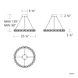 Forever Seduction LED 25.13 inch Aged Brass Pendant Ceiling Light, Circular