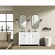 Alina 54 X 34 inch White Bathroom Vanity Cabinet