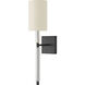 Anika 1 Light 4.75 inch Black Sconce Wall Light