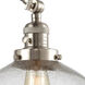 XX-Large Beacon 34 inch 60.00 watt Brushed Satin Nickel Swing Arm Wall Light