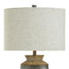 Haver Hill 30.5 inch 100.00 watt Brushed Brown Table Lamp Portable Light