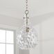 Brentwood 1 Light 9.75 inch Aged Brass Pendant Ceiling Light
