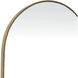 Cillian 38.5 X 19.5 inch Antique Brass Mirror