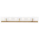 Sean Lavin Syll 6 Light 38 inch Satin Brass Wall Bath Fixture Wall Light