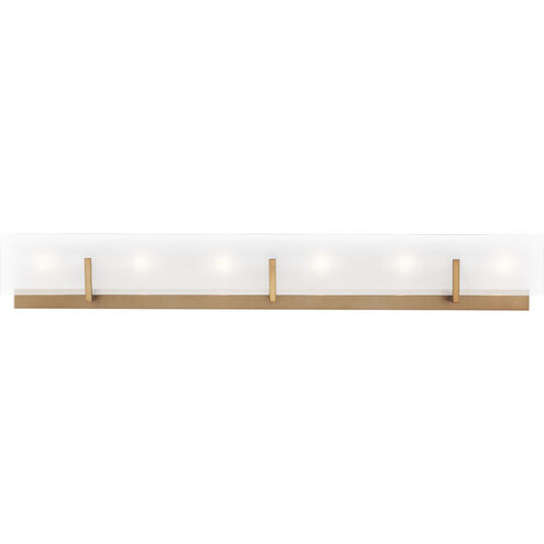 Sean Lavin Syll 6 Light 38 inch Satin Brass Wall Bath Fixture Wall Light