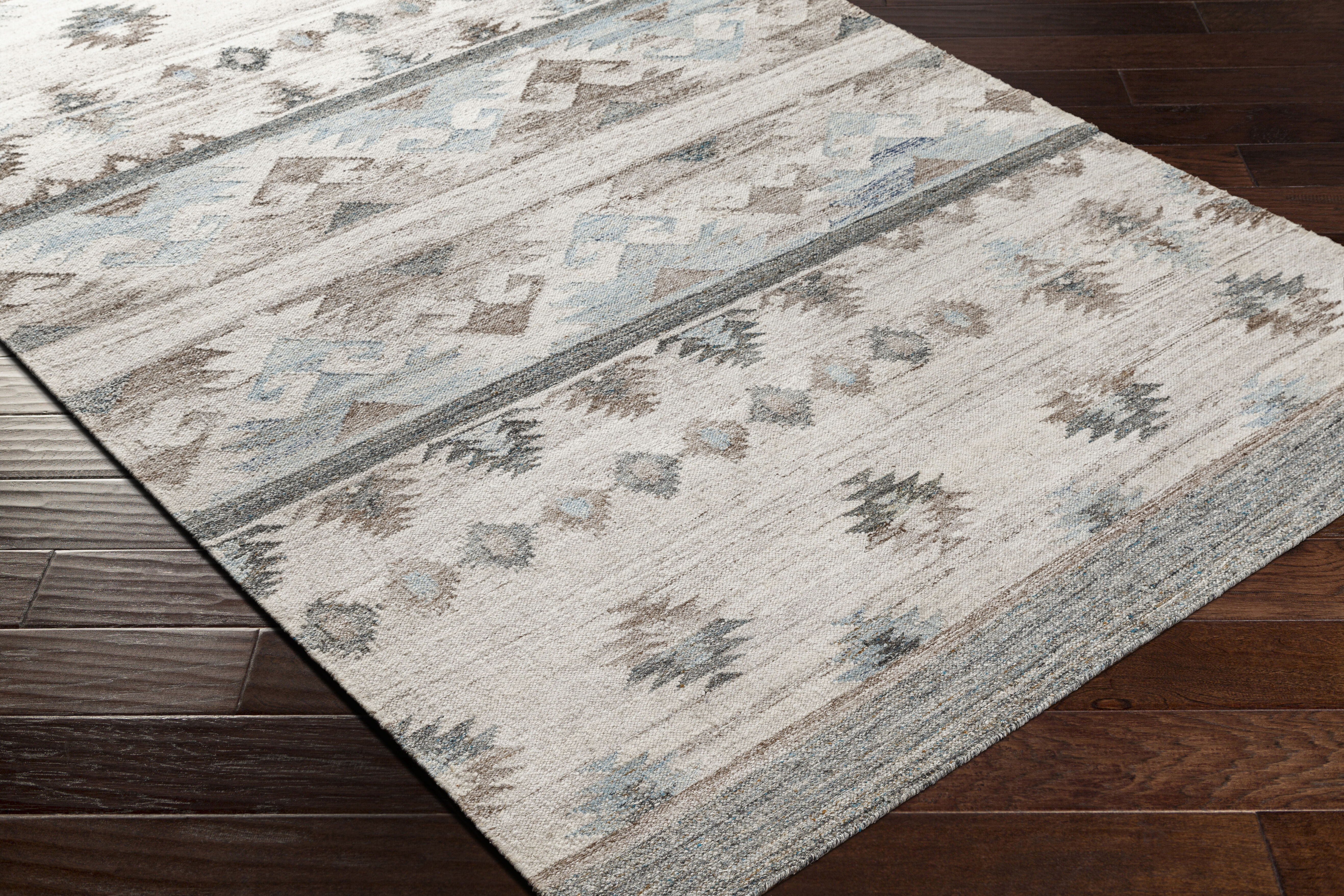 Alyssa 144 X 108 inch Light Grey Rug, Rectangle