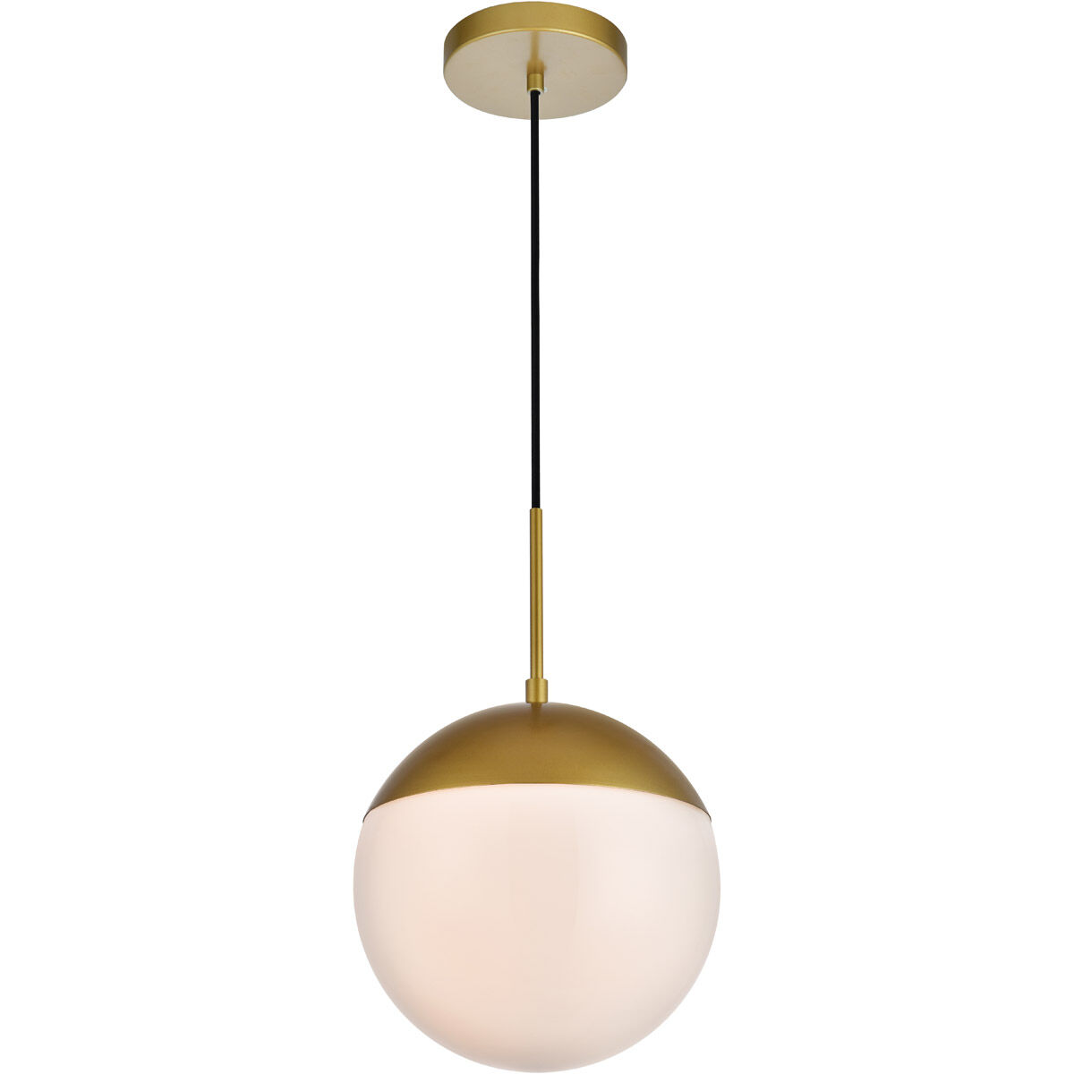 Oyster Bay 1 Light 10 inch Brass Pendant Ceiling Light