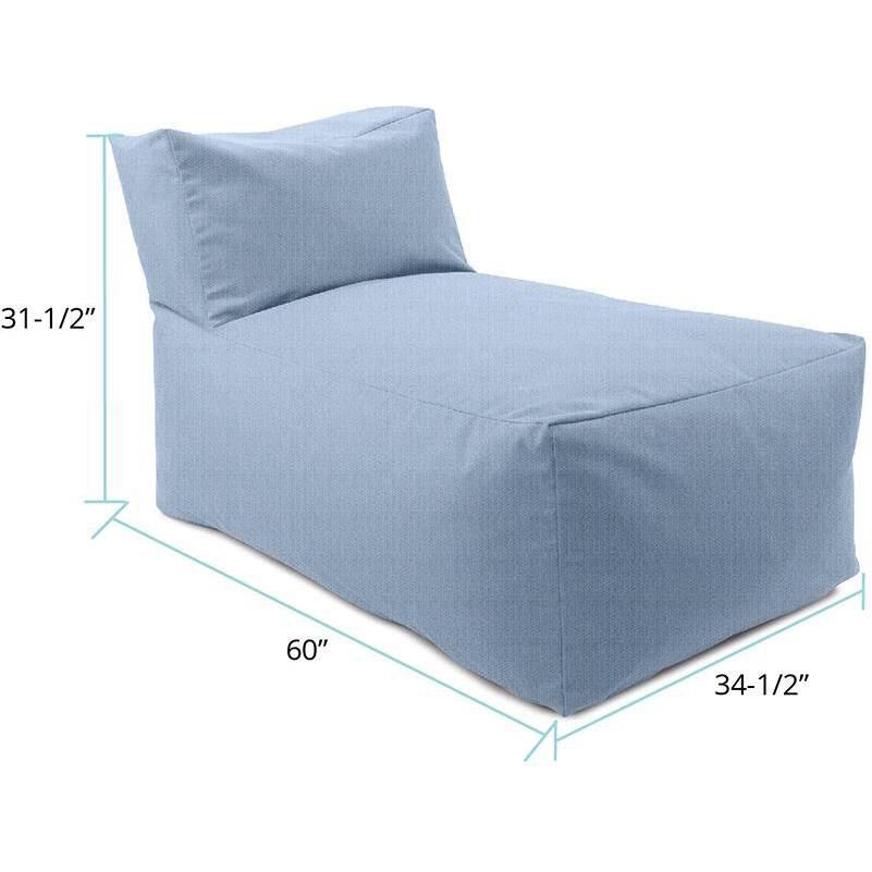 Driftwood Breeze Outdoor Pouf Lounge