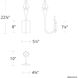 Beyond Plumeria LED 10 inch Black ADA Wall Sconce Wall Light