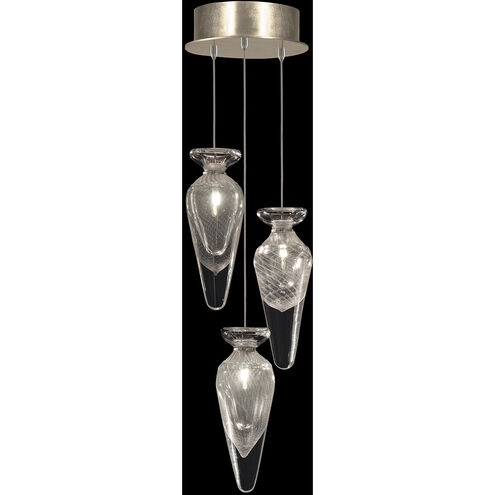 Essence 3 Light 8.5 inch Gold Pendant Ceiling Light