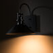 Henry 1 Light 10.5 inch Coastal Black Outdoor Sconce, Small