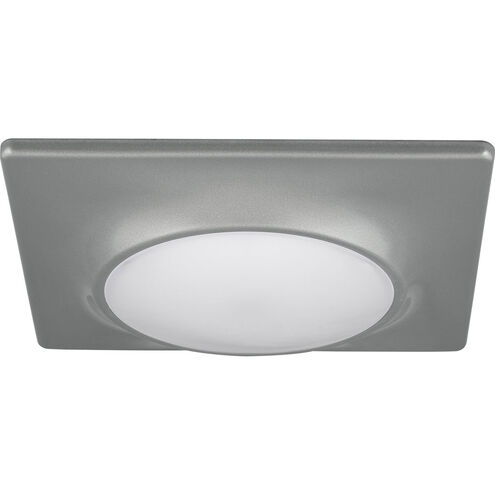 Signature LED Metallic Gray Recessed Trim in Metallic Grey