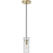 Sean Lavin Horizon LED 3.1 inch Natural Brass Line-Voltage Pendant Ceiling Light