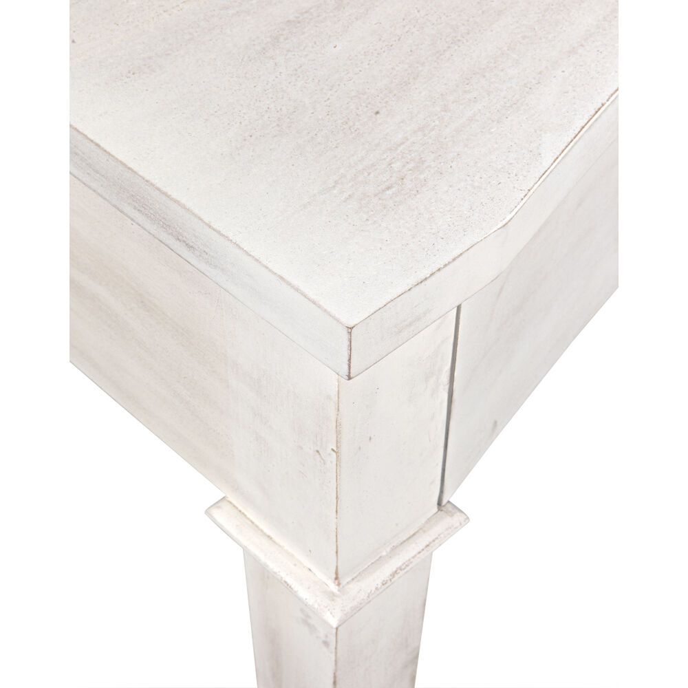 Curba 48 X 26 inch White Wash Desk