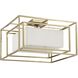 Abbey 4 Light 18 inch Brass Convertible Pendant Ceiling Light