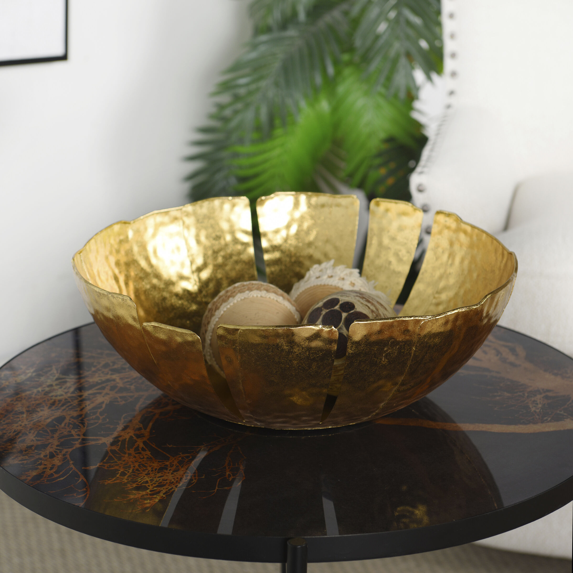 Leaf 16 X 5.35 inch Decorative Bowl