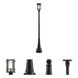 Jordan 1 Light 99.5 inch Oil Rubbed Bronze Outdoor Post Mounted Fixture in 20