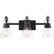 Lakewood 3 Light 24.00 inch Bathroom Vanity Light