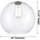 Downtown Urban Astor 1 Light 10 inch Polished Nickel Mini Pendant Ceiling Light