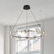 Ziva Celestia LED 49 inch Chrome Chandelier Ceiling Light